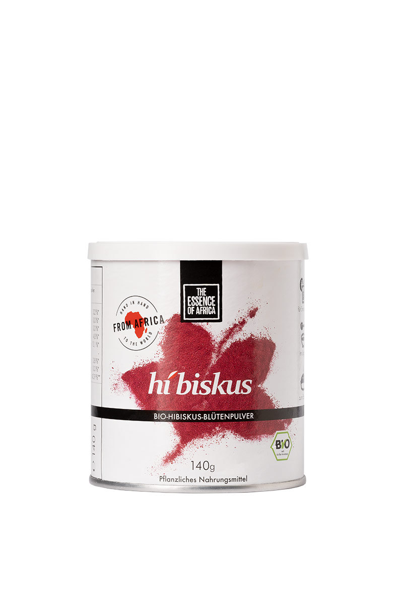 bio hibiskus-pulver the essence of africa elewa online kaufen