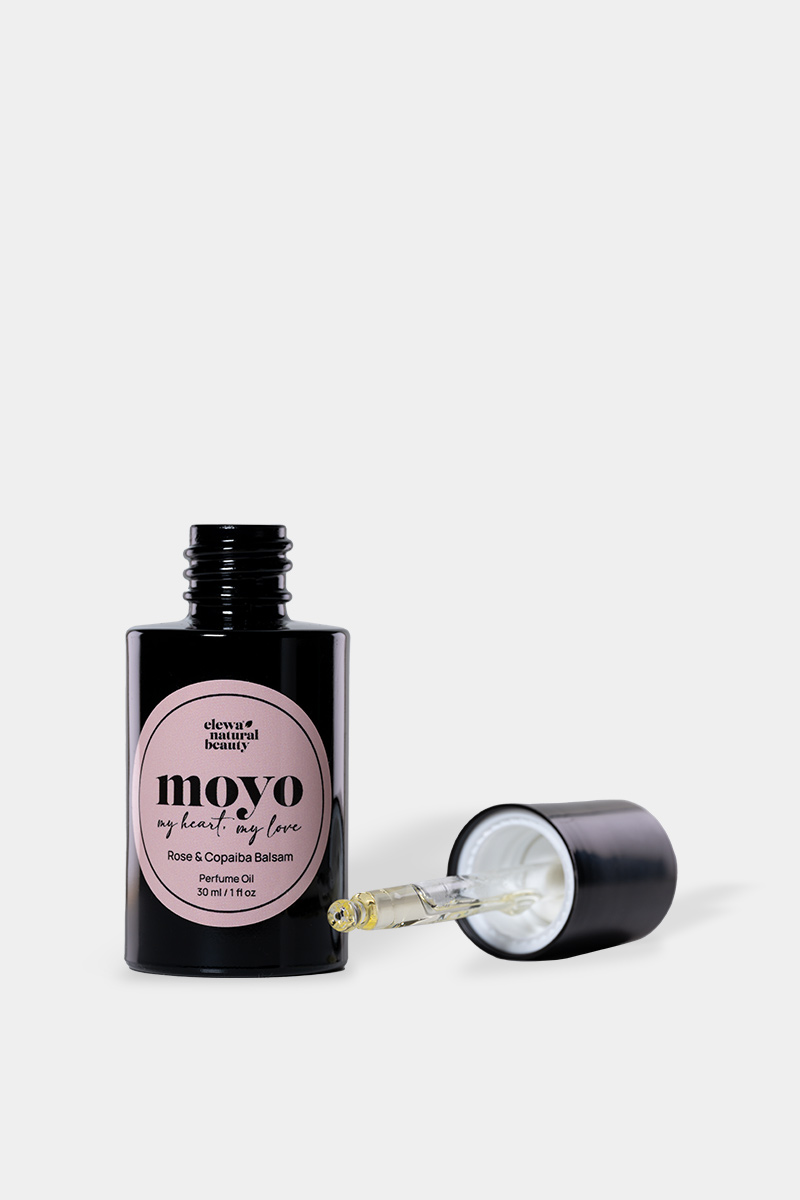 parfuemöl moyo rose copaiba balsam elewa naturkosmetik vegan